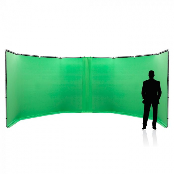 Lastolite StudioLink Kit Chroma Key verde 3x3m [5]