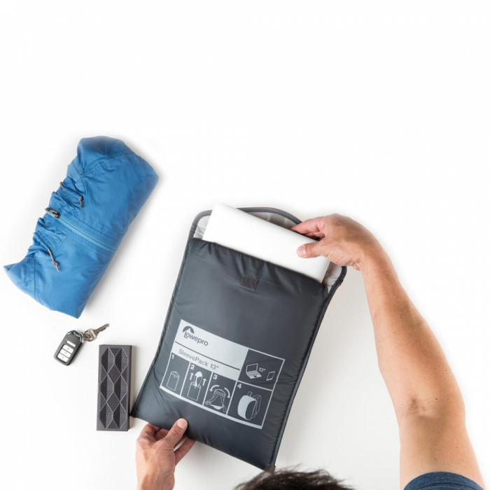 Lowepro SleevePack 13 Albastru/Gri rucsac pliabil [4]