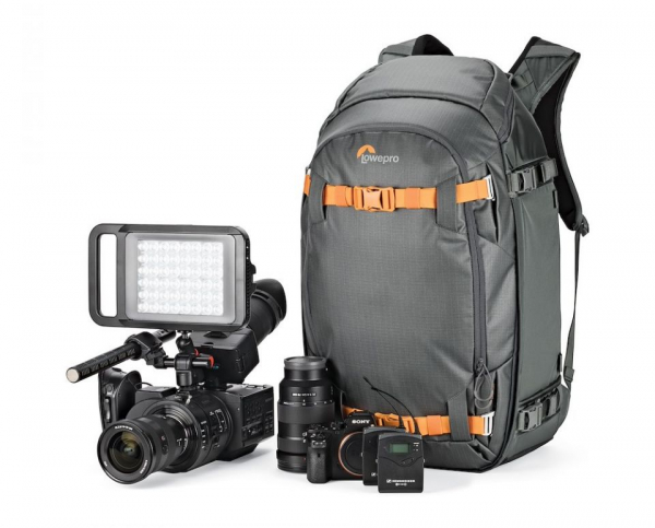 Lowepro Rucsac Foto Whistler BP 350 AW II Gri/ Portocaliu [5]