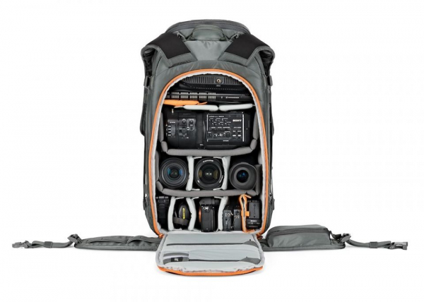 Lowepro Rucsac Foto Whistler BP 350 AW II Gri/ Portocaliu [9]
