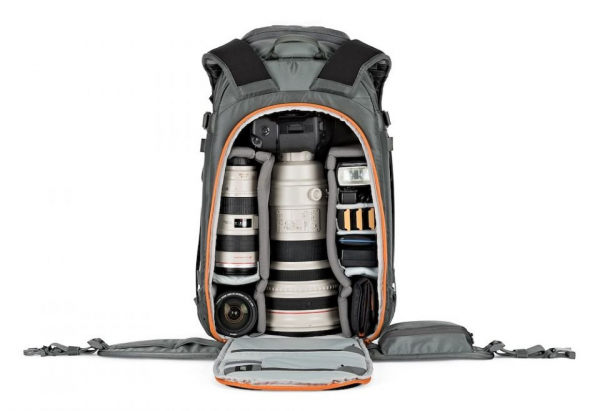 Lowepro Rucsac Foto Whistler BP 350 AW II Gri/ Portocaliu [11]