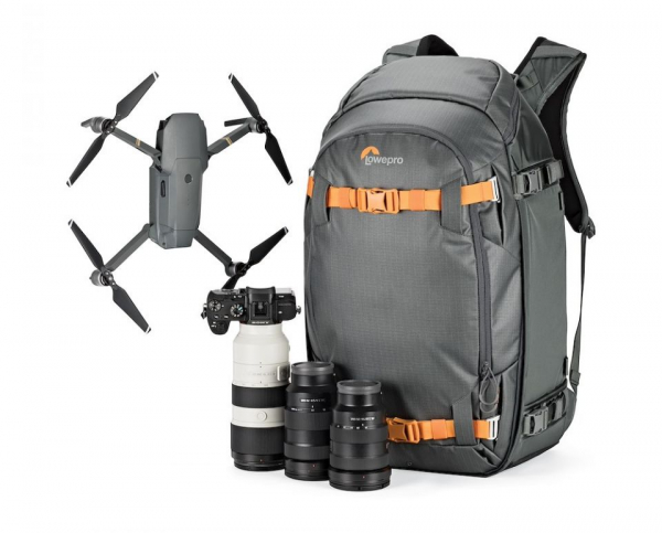 Lowepro Rucsac Foto Whistler BP 350 AW II Gri/ Portocaliu [6]