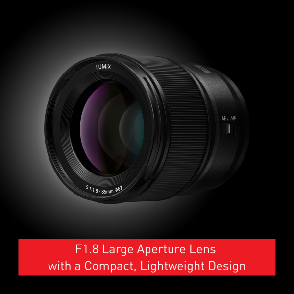 Panasonic obiectiv foto LUMIX S 85mm f 1.8 montura L [3]