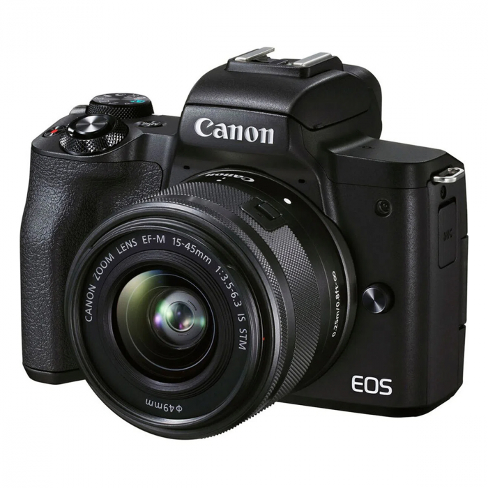 Canon EOS M50 II Aparat Foto Mirrorless 24MP Kit cu Obiectiv EF-M 15-45mm F/3.5-6.3 IS STM [5]