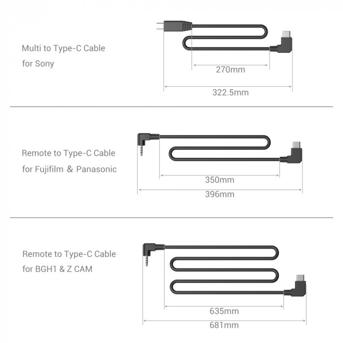 Maner lateral filetat SmallRig cu buton de start/stop Inregistrare 3323 [6]