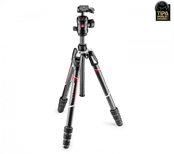 Manfrotto Befree GT trepied foto carbon twist [2]