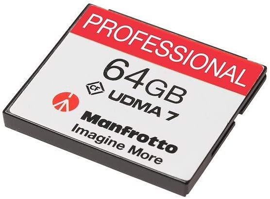 Manfrotto CF 64GB, UDMA 7, 160 MB/s Card de memorie professional [2]