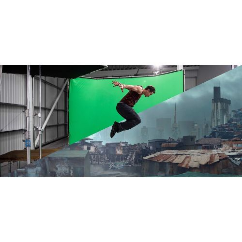 Lastolite Fundal Chroma Key verde Panoramic cu cadru inclus 4x2.90m [14]