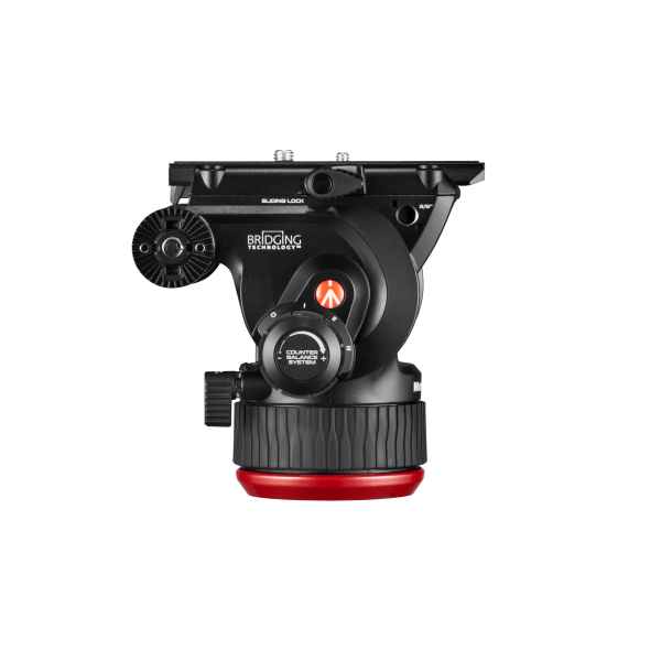 Manfrotto MVK504XTWINMC Kit Trepied video Carbon cu spreader de mijloc [8]