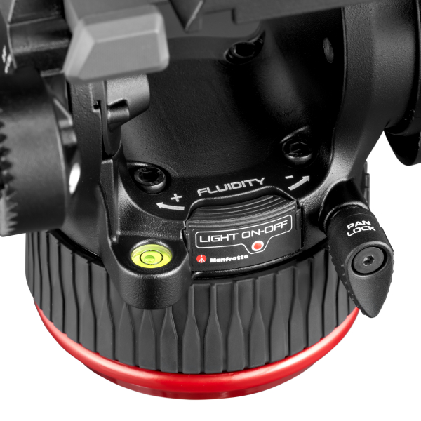 Manfrotto MVK504XTWINGC Kit Trepied video Carbon cu spreader de podea [5]