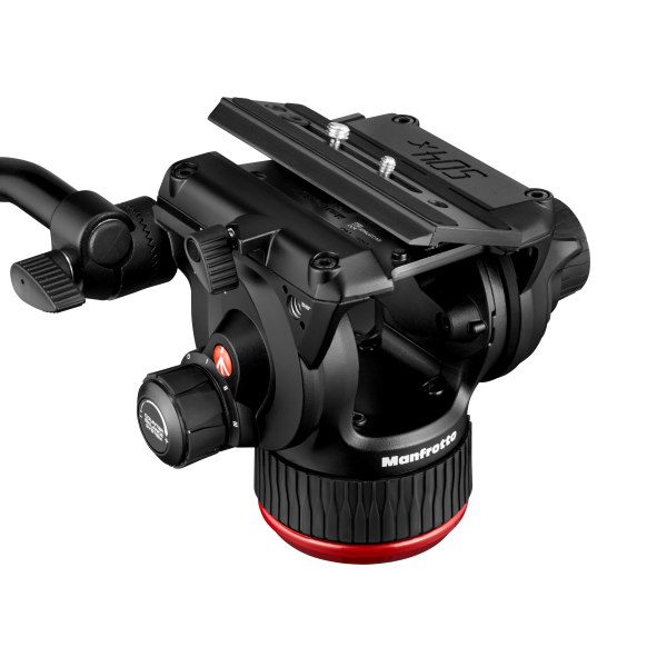 Manfrotto MVK504XTWINMC Kit Trepied video Carbon cu spreader de mijloc [7]