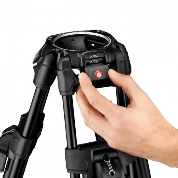 Manfrotto Nitrotech 608/645 Fast kit trepied video cu eliberare rapida [6]