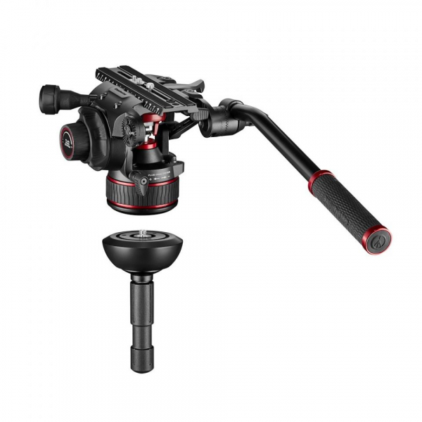 Manfrotto Nitrotech 612/ 635 Trepied video Fast Single Carbon [6]