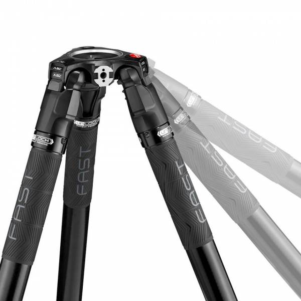 Manfrotto Nitrotech 612/ 635 Trepied video Fast Single Carbon [3]