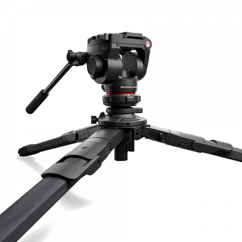 Manfrotto ONE cu cap MVH500XAH kit trepied hibrid carbon [3]