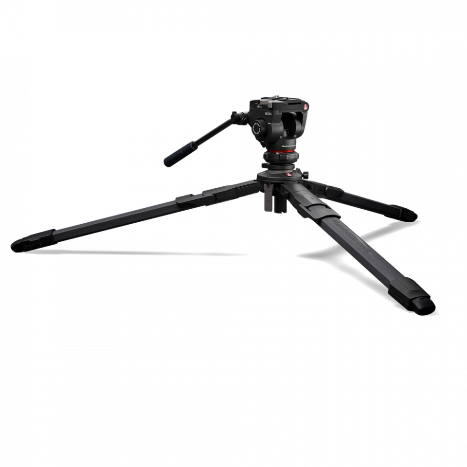 Manfrotto ONE cu cap MVH500XAH kit trepied hibrid carbon [2]