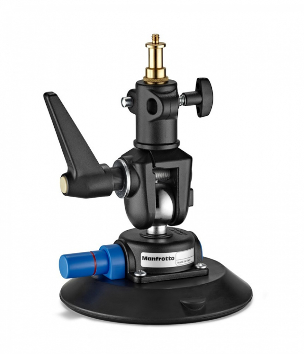 Manfrotto ventuza virtual reality cu adaptor de spigot [1]