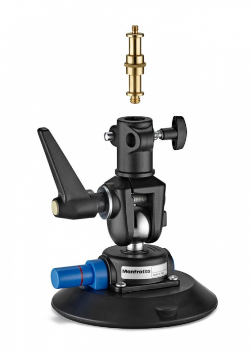 Manfrotto ventuza virtual reality cu adaptor de spigot [3]