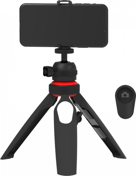 Mini trepied cu telecomanda Bluetooth pentru Camera/Smartphone/GoPro [6]