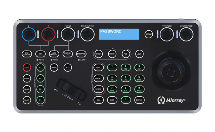Minrray AK030 Controler camere PTZ pentru videoconferinte, difuzare și streaming live [4]