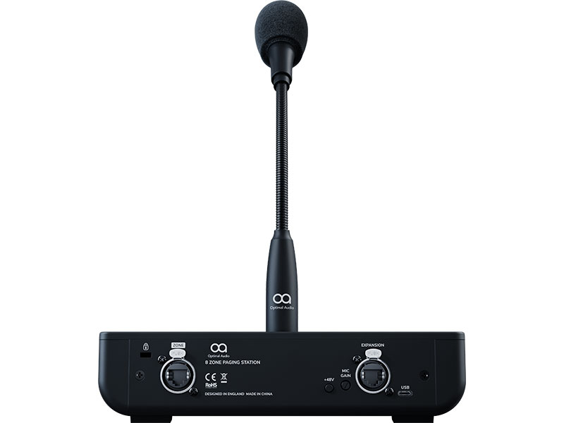 Optimal Audio Talk 8 statie de paging digitala cu 8 zone si microfon [3]