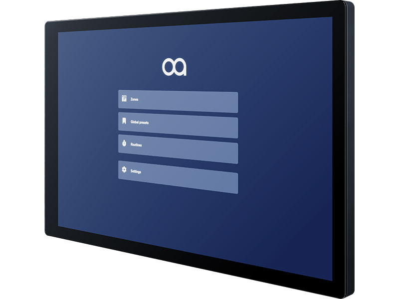 Optimal Audio ZonePad 8 panou de control tactil pentru 8 zone [1]