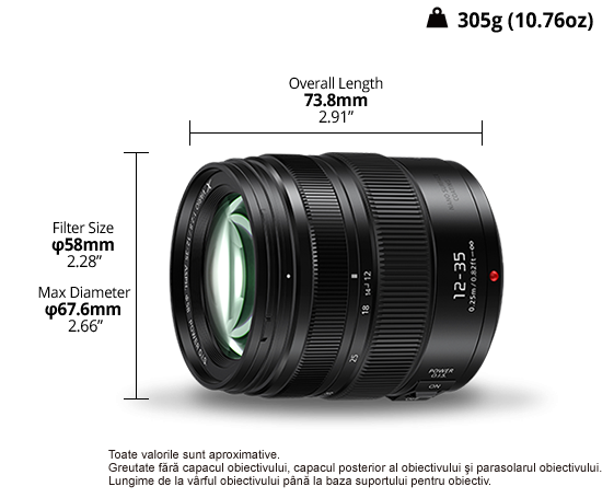 Panasonic Lumix 12-35mm f/2.8 II G X Vario ASPH. POWER O.I.S.