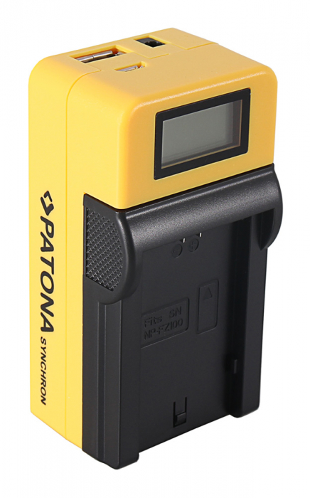 Patona Incarcator LCD Syncron USB pentru Sony NP-FZ100 [3]