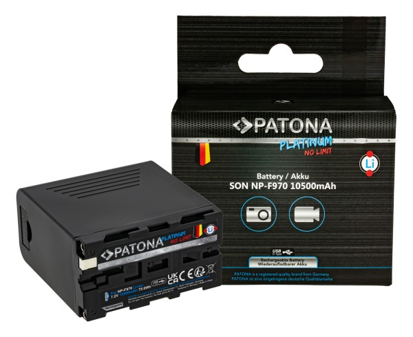 Patona platinum acumulator cu usb-c pentru sony np-f970 [1]