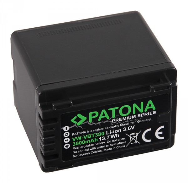 Patona Premium Panasonic VW-VBT380 [2]