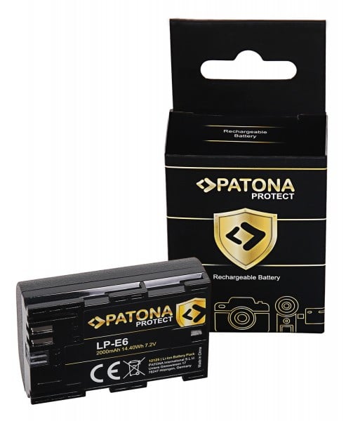Patona Protect LP-E6 acumulator pentru Canon, Blackmagic accesorii