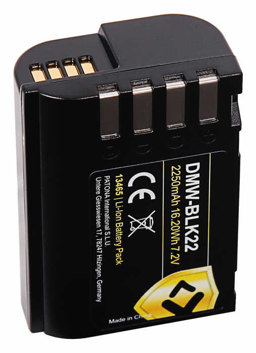Patona Protect Panasonic DMW-BLK22 [4]