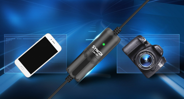 Synco S8 lavaliera cu fir 8m pentru camere, smartphoone, tablete sau recordere [7]