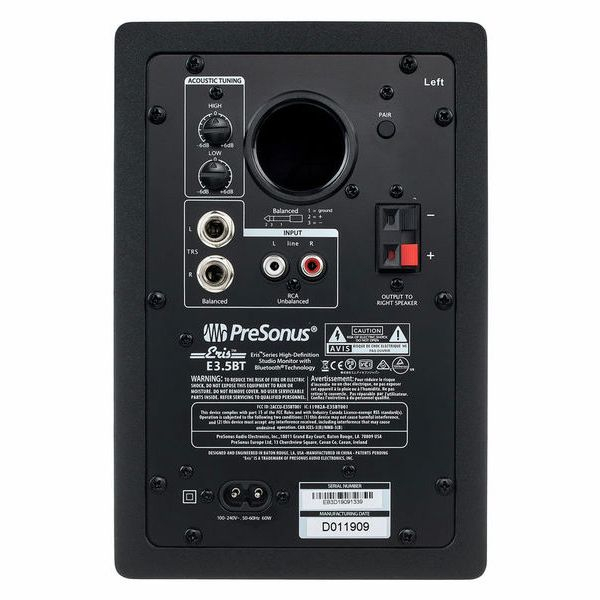 Presonus Eris E3.5 BT boxe multimedia [6]