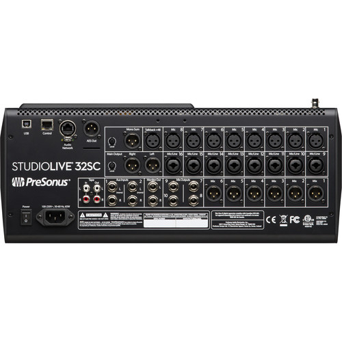 Presonus StudioLive 32SC mixer digital [5]
