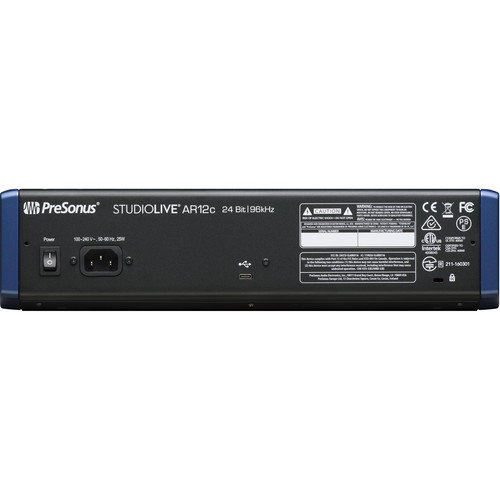 Presonus StudioLive AR12c mixer hibrid cu 14 canale [5]