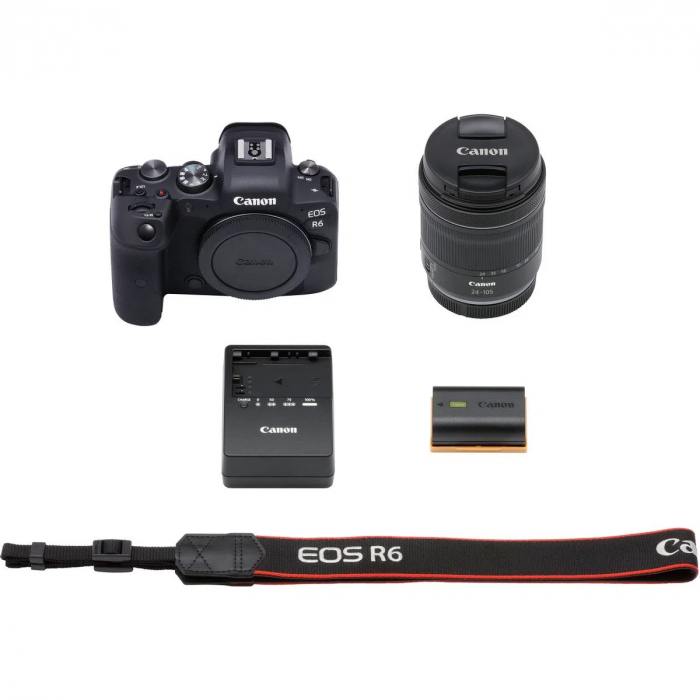 Canon EOS R6 Aparat Foto Mirrorless 20.1 MP Full-Frame 4K Kit cu Obiectiv RF 24-105mm F/4-7.1 IS STM [6]