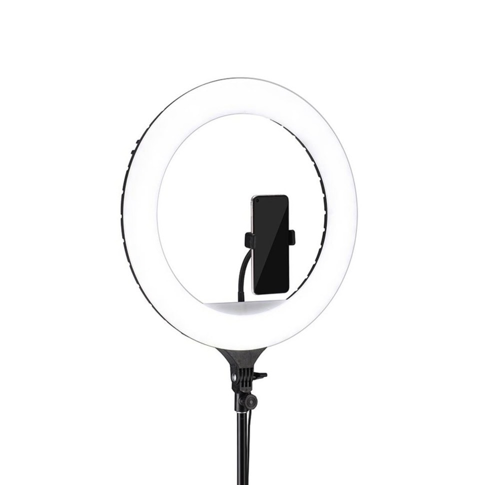 RingLight Bicolor 55W cu suport pentru telefon [1]