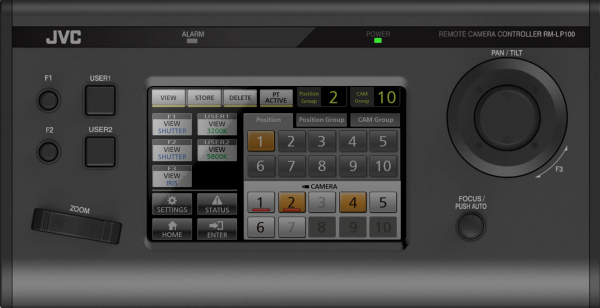 JVC RM-LP100 telecomanda PTZ control camera prin IP [4]