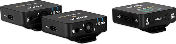 Rode Wireless GO II Sistem Microfon Wireless Dual Digital Kit cu 2 Transmitatoare [3]