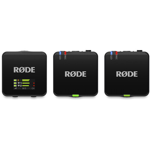 Rode Wireless Go III Sistem de microfon wireless pentru 2 persoane (2,4 GHz, negru) [3]