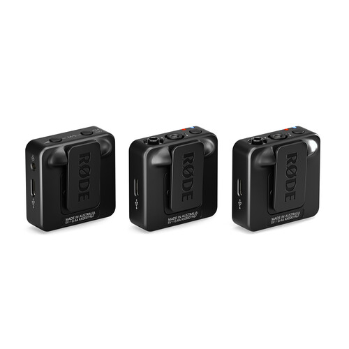 Rode Wireless Go III Sistem de microfon wireless pentru 2 persoane (2,4 GHz, negru) [4]
