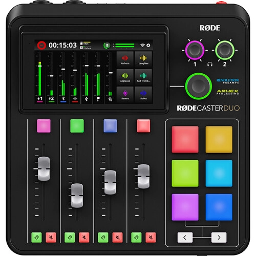 RODECaster Duo Mixer Audio Podcast [1]