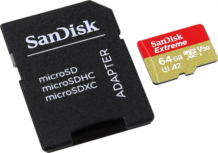 Sandisk Card memorie microSD 64GB de 160MB/s V30 microSDXC UHS-I [3]