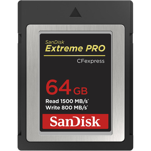 SanDisk Extreme PRO CFexpress Type B Card Memorie 64GB [1]