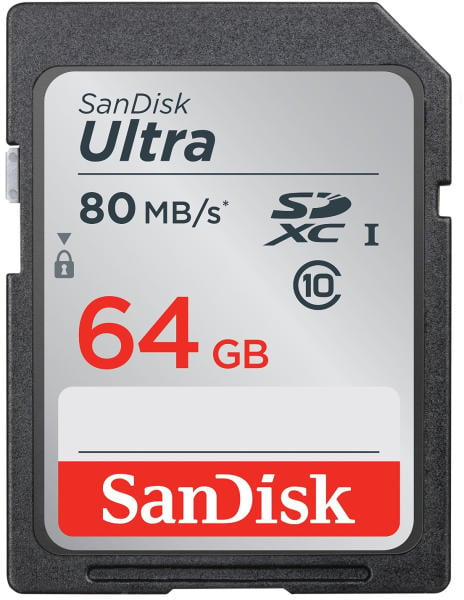 SanDisk Ultra Card memorie SDHC 64GB 80MB s 64GB imagine 2022 3foto.ro