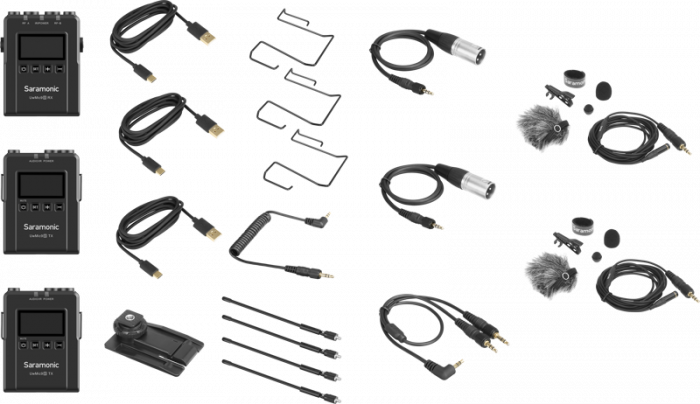 Saramonic UWMic9S Kit2 Sistem de microfon Omni wireless pentru 2 persoane [2]