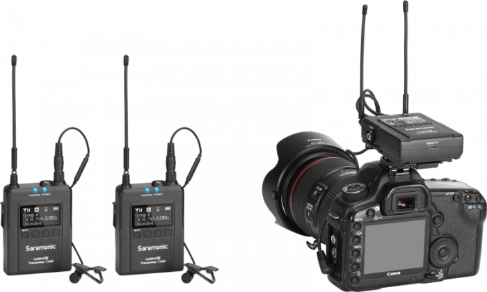 Saramonic UWMic9S Kit2 Sistem de microfon Omni wireless pentru 2 persoane [4]