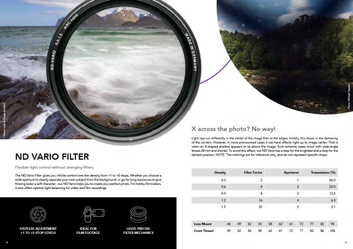 Schneider B+W Filtru foto ND Variabil 5 trepte MRC 62mm [4]