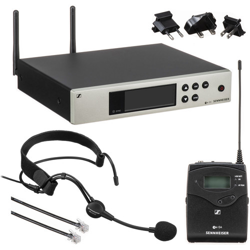 Sennheiser Sistem de microfon cu casti cardioide Wireless EW 100 G4-ME3 (A: 516 pana la 558 MHz) [2]